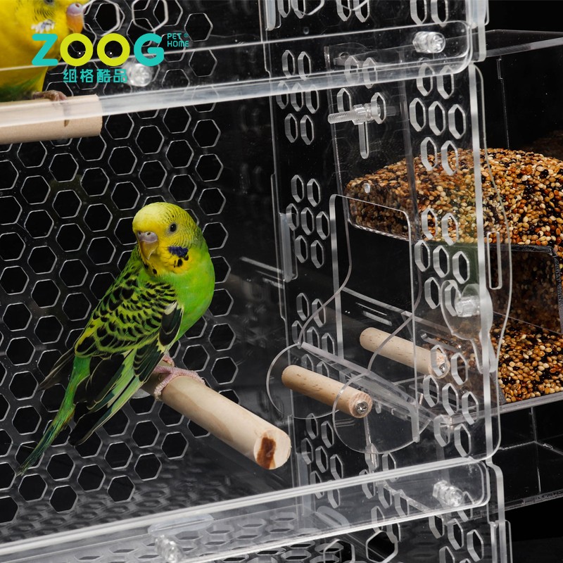 Parrot Bird Cage Manufacturer - Customized Logo with Feeder