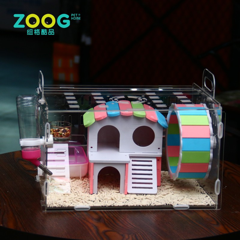 Small Animal Cage Supplier - High Quality Deluxe Acrylic Design