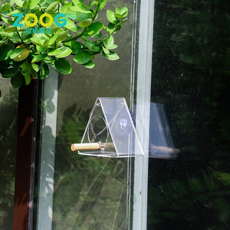 Window Bird Feeder Supplier - Strong Suction Cups Transparent