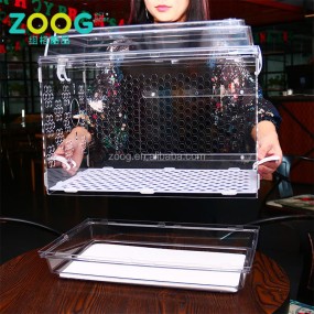 Pet Cage Supplier - Catwell Clear Acrylic Bird Cage