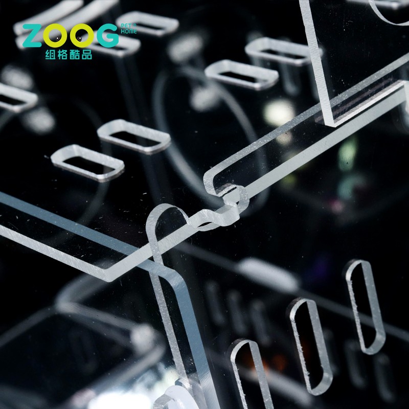 Acrylic Hamster Cage Manufacturer - Custom One Layer Accessories