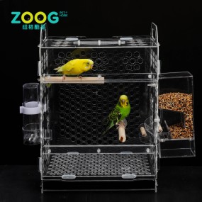 Acrylic Bird Cage Supplier - Modern Inexpensive Parrot Cage