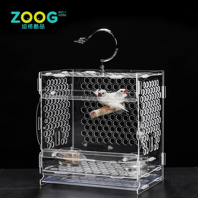 Hanging Bird Cage Factory - High Quality Clear Portable Acrylic