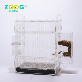 Parrot Bird Cage Manufacturer - Customized Logo Acrylic Plexiglass