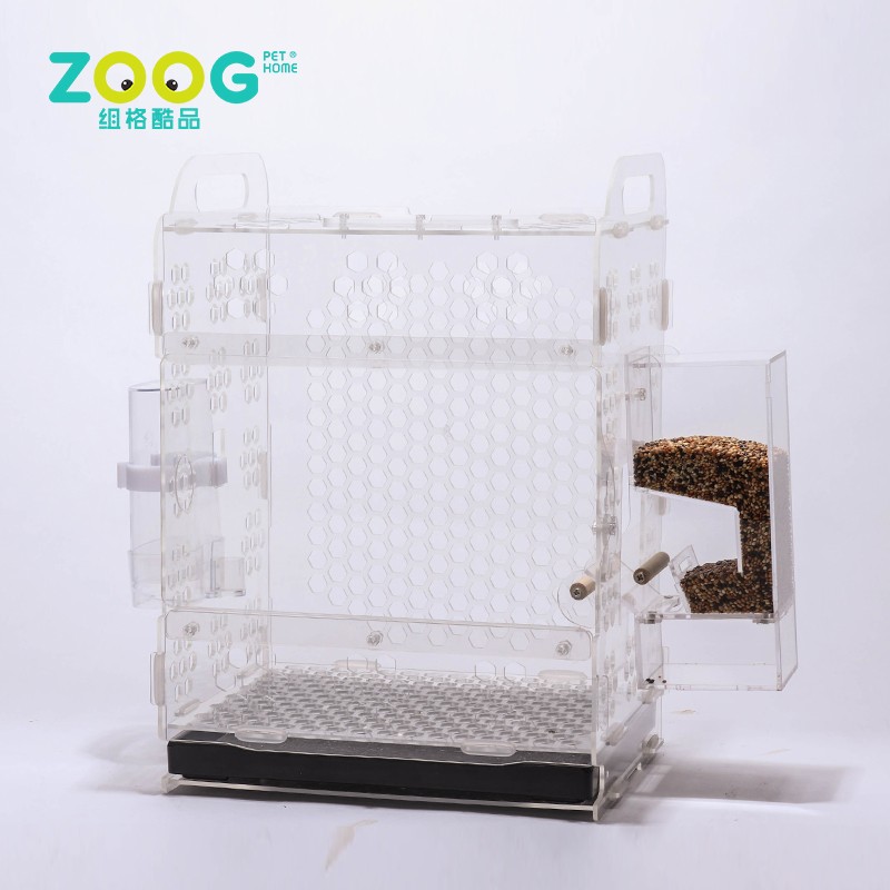 Parrot Bird Cage Manufacturer - Customized Logo with Feeder