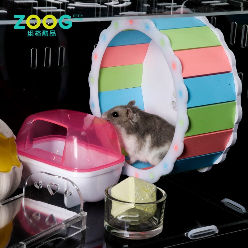 Acrylic Hamster Cage Manufacturer - Custom One Layer Accessories