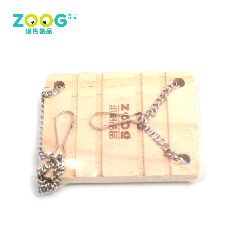 Pet Hanging Swing Supplier - Squeak Toys Wooden Fun Toy