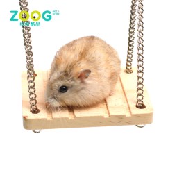 Pet Hanging Swing Supplier - Squeak Toys Wooden Fun Toy