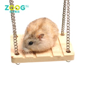 Pet Hanging Swing Supplier - Squeak Toys Wooden Fun Toy