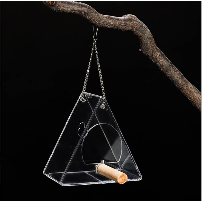 Bird Feeder House Manufacturer - Acrylic Triangular Suction Cups