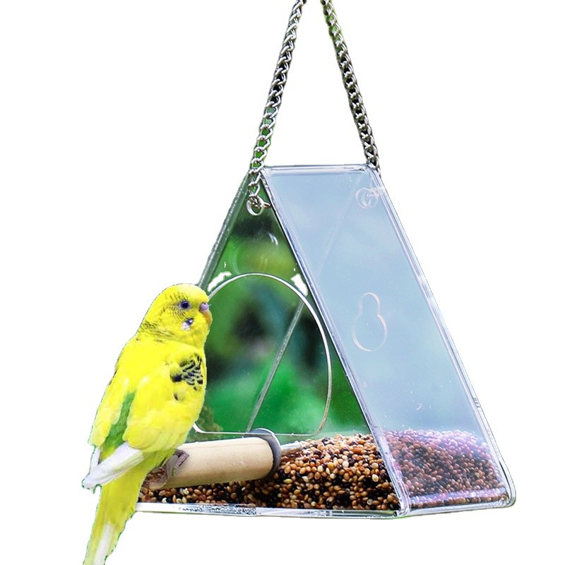 Bird Feeder House Manufacturer - Acrylic Triangular Suction Cups