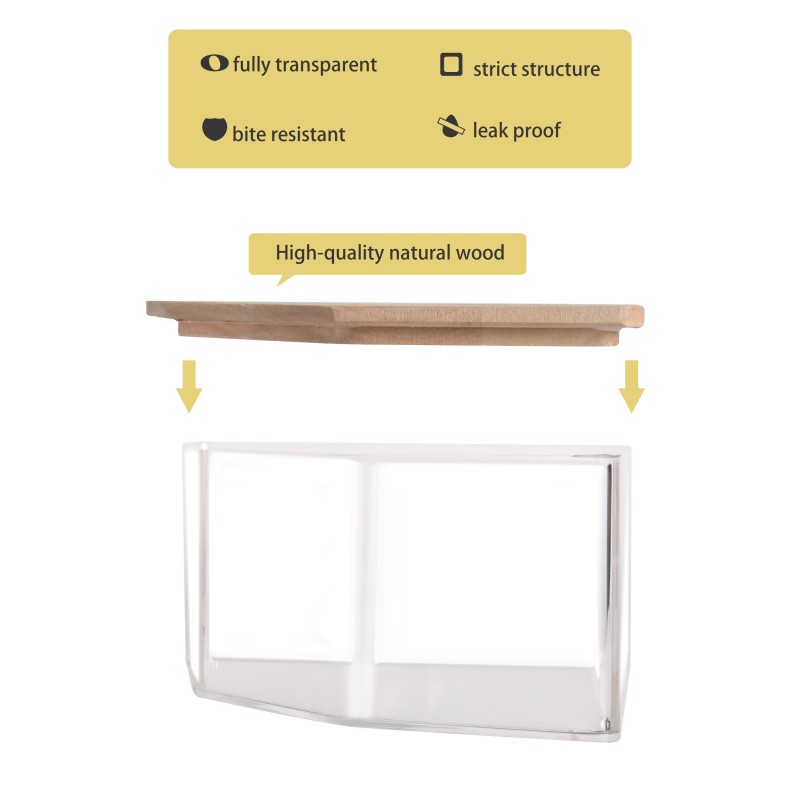 Hamster Toilet Factory - Customized Logo Acrylic Bath Mice