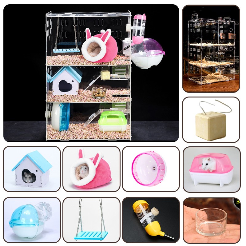 Acrylic Hamster Cage Factory - High Quality Clear Transparent