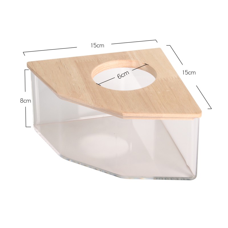 Hamster Toilet Factory - Customized Logo Acrylic Bath Mice