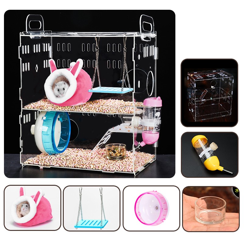 Acrylic Hamster Cage Factory - High Quality Clear Transparent