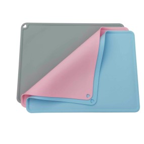 Reusable Pet Mat Manufacturer - High Quality Non-Slip Dog Tray for Food Water