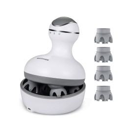 Pet Massager Supplier - Upgraded Handheld with 4 Rotatable Silicone Brushes Electric