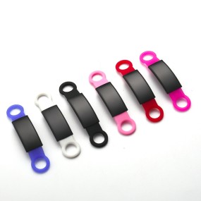 Pet ID Tag Supplier - Hot Sale Fashionable Aluminum Engraving Slide-on Collar
