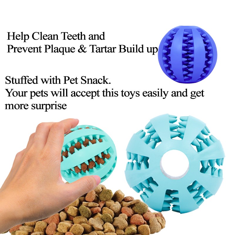 Pet IQ Toy Manufacturer - Factory Direct Natural Rubber Puzzle Bouncy Ball Eco-Friendly
