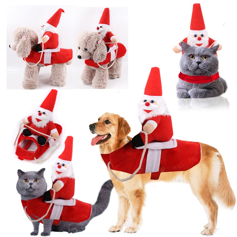Pet Clothes Manufacturer - Christmas Gift Cute Medium Dog Animal Striped Warm Knit