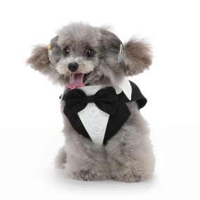 Puppy Tuxedo Supplier - Wholesale Luxury XS Size Polyester Plush Wedding Seasonal