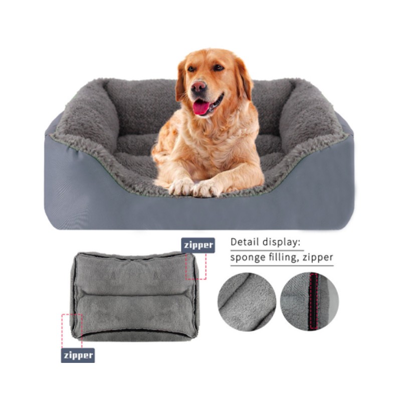 Dog Sofa Bed Factory - Custom Large Washable Memory Foam Orthopedic Pet Bed