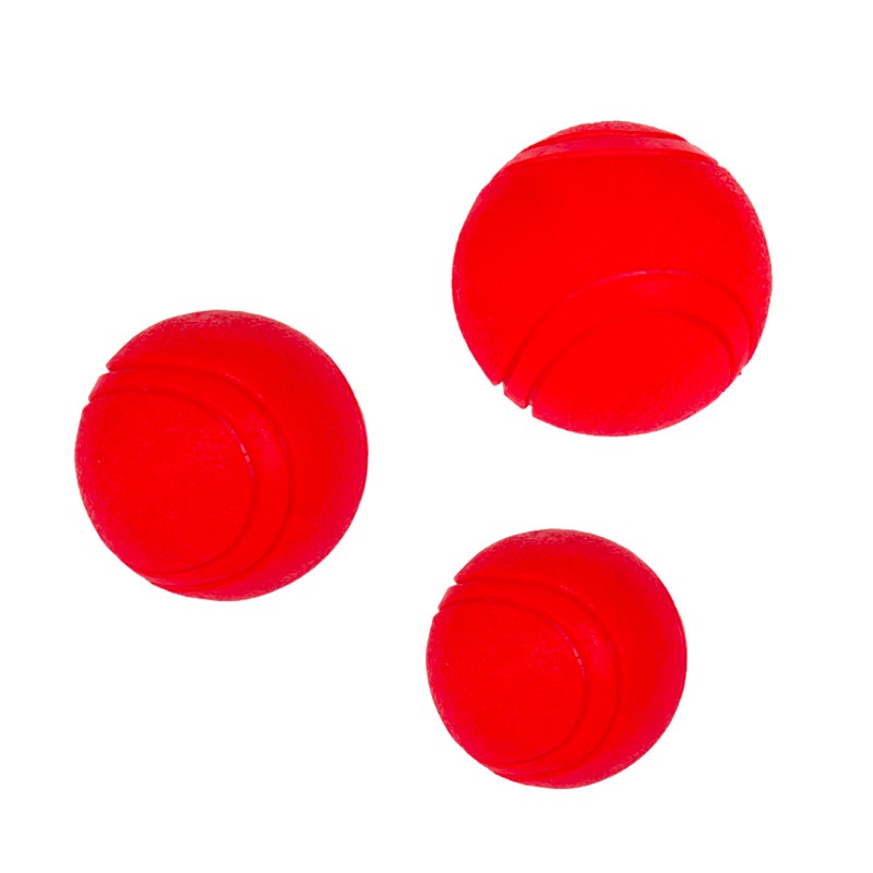 Pet Ball Toys Supplier - Modern Eco-Friendly TPR Small Interactive 5cm Rubber with Rope