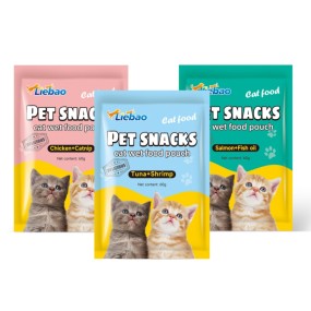 Pet Wet Food Manufacturer - Factory Direct Sales 60g Pouch