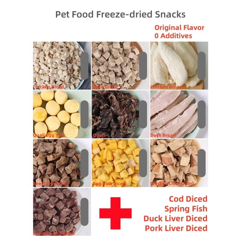 Freeze-dried Pet Food Supplier - Wholesale High Nutrition Vacuum