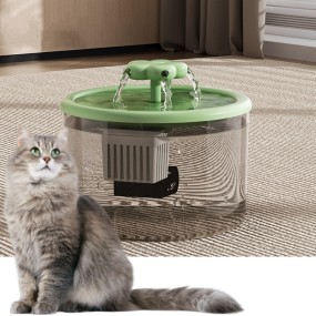 Cat Water Dispenser Supplier - Dust Proof PP Plastic 1.5L