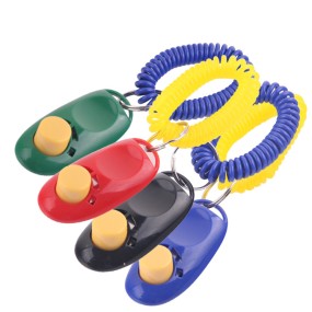 Pet Training Clicker Supplier - High Quality Hand Operate Stop