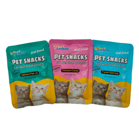 Cat Wet Food Manufacturer - Wholesale 60g Pouch Multi-flavor