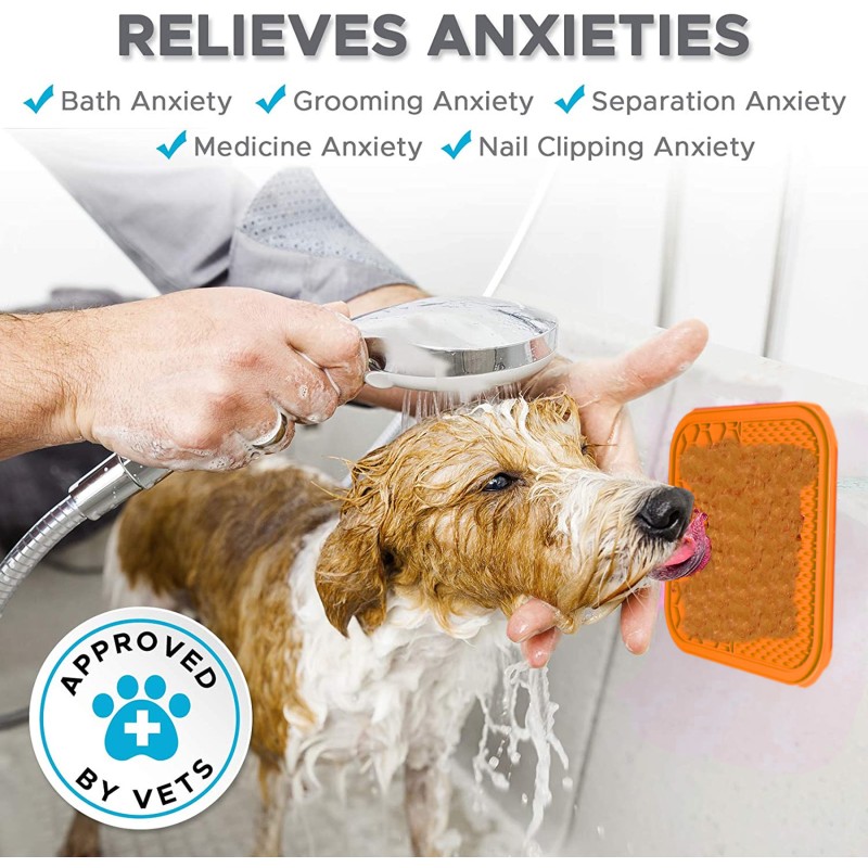 Dog Lick Mat Manufacturer - Hot Sale 21x21cm Silicone Pad