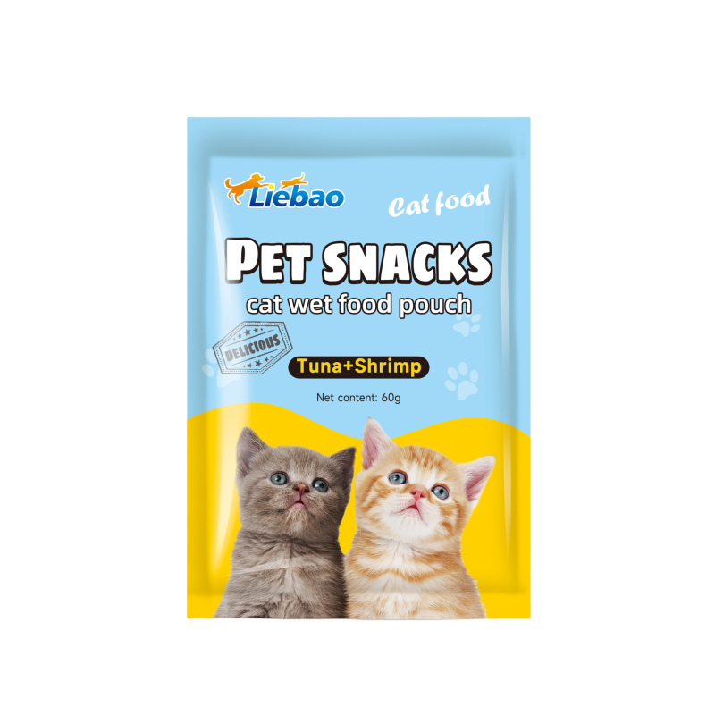 Pet Wet Food Manufacturer - Factory Direct Sales 60g Pouch