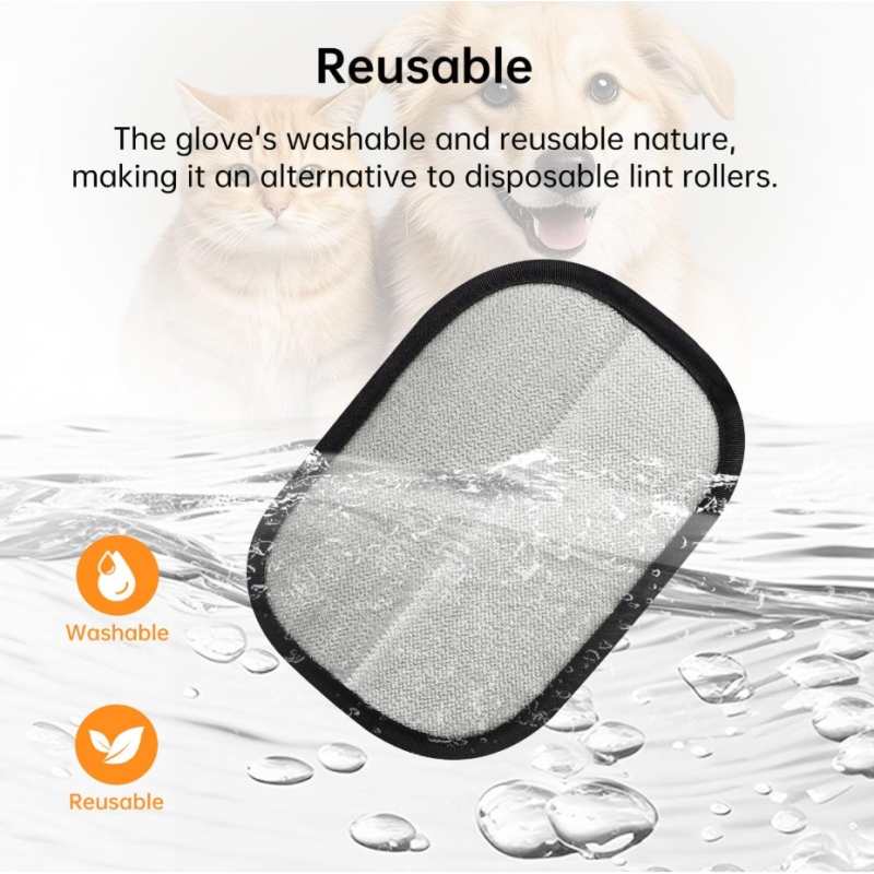 Electrostatic Gloves Manufacturer - Two Size Two-way Bristle