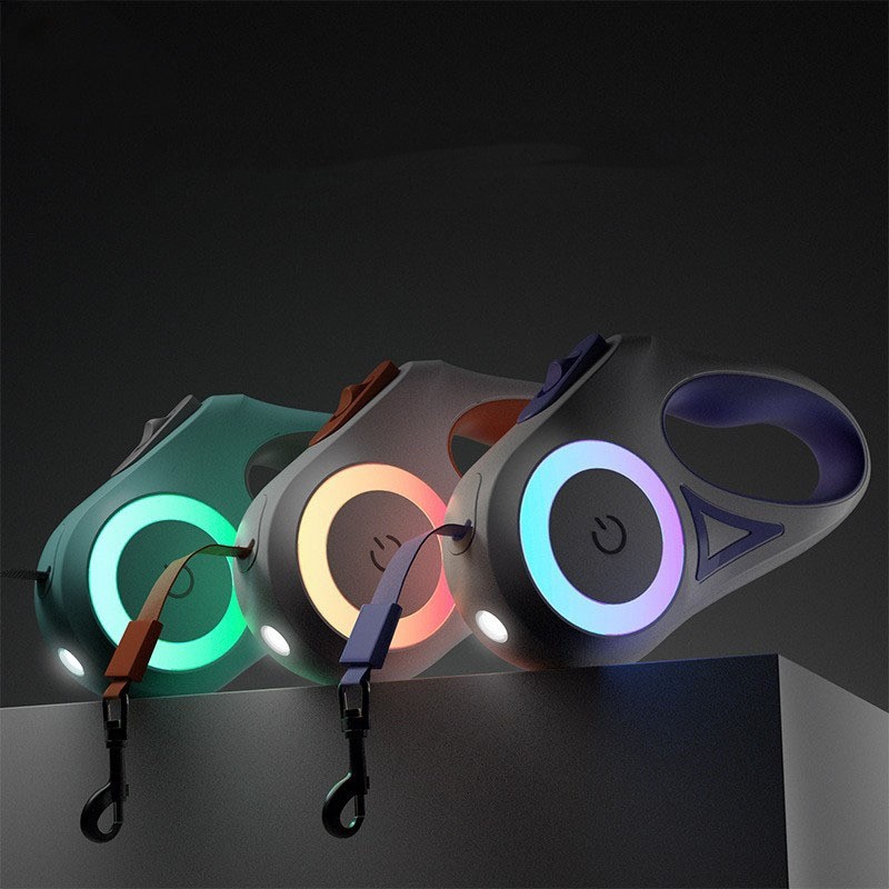 Retractable Dog Lead Factory - Hot Sale LED Illuminated 360
