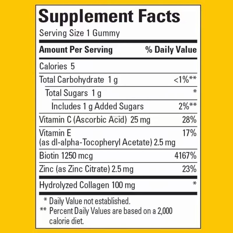 Collagen Supplement Candies Manufacturer - OEM Protein Vitamin Candies Skin Health