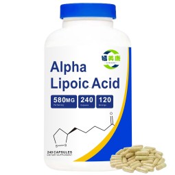 Alpha Lipoic Acid Capsules Manufacturer - OEM ODM Private Label 100% Natural 600mg