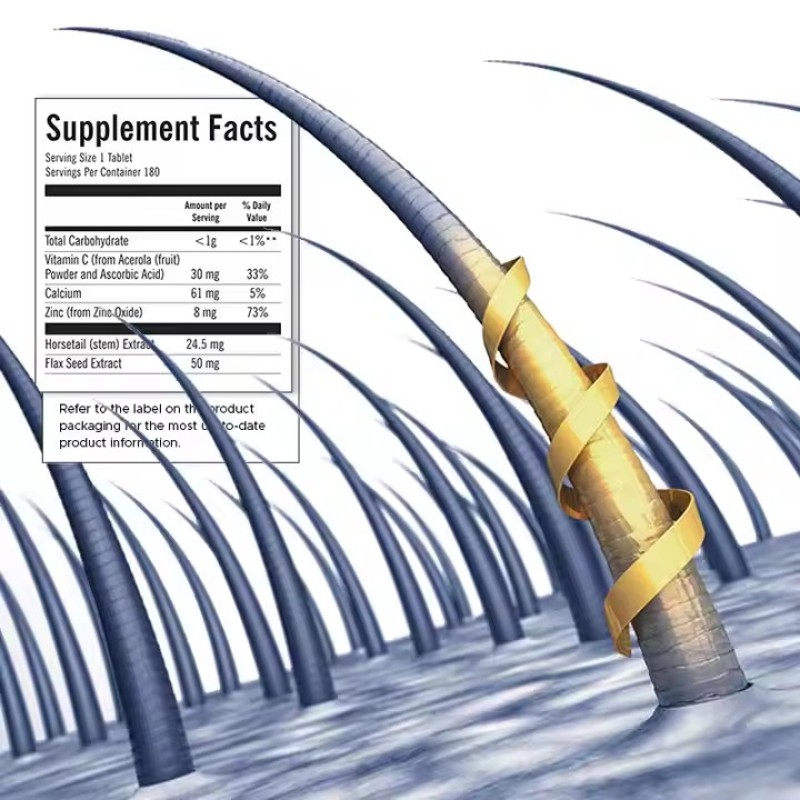 Male Hair Growth Tablets Factory - Best Selling Supplements for Sparse Hair Nourishment