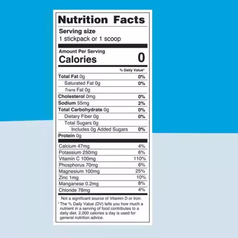 Electrolyte Powder Manufacturer - Own Brand Vitamin Formula Water Replenishment Recovery