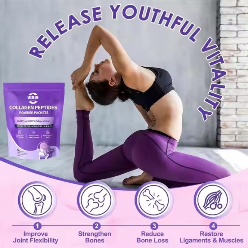 Collagen Peptide Powder Factory - Own Brand Oral Liquid Reduces Bone Loss Gut Health