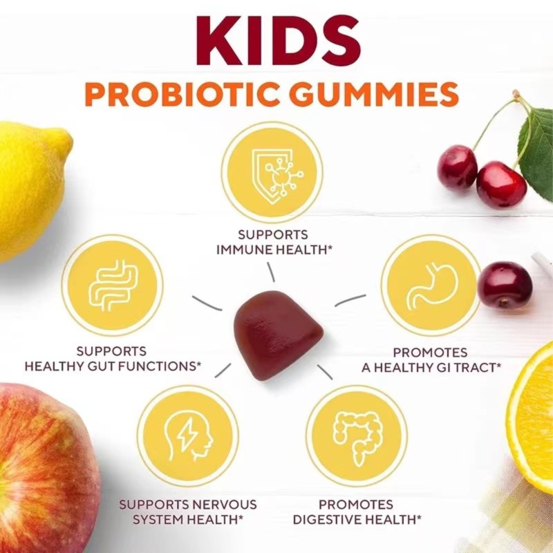 Child Gummy Candy Supplier - High Quality Immune Booster Vitamin C Chewable Tablets