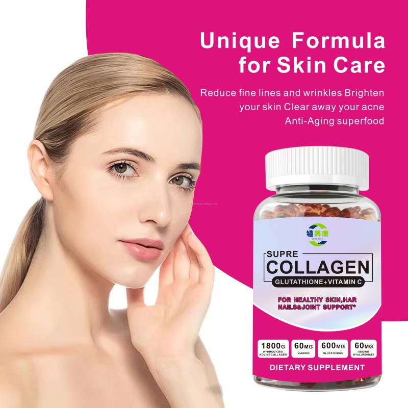 Skin Whitening Gummy Candy Supplier - High Potency Health Supplement Hair Skin Collagen