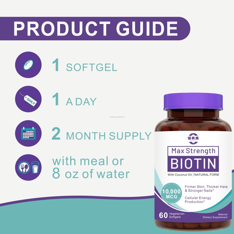 Hydrolyzed Collagen Softgel Supplier - Wholesale Protein Complex Biotin Skin Whitening