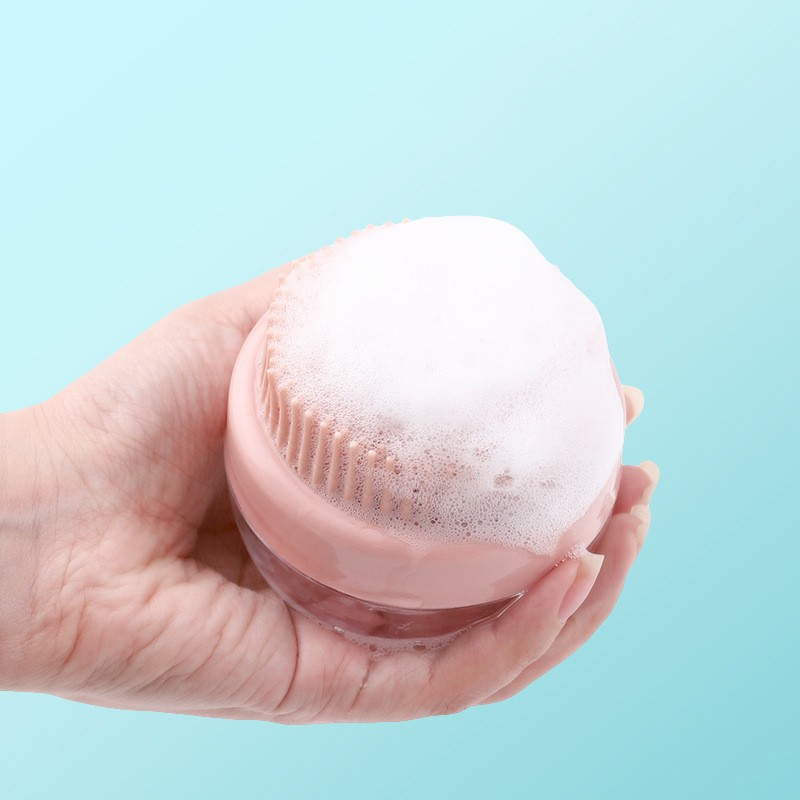 Round Pet Brush Manufacturer - High Quality Silicone Soft Bathing Hair Remover