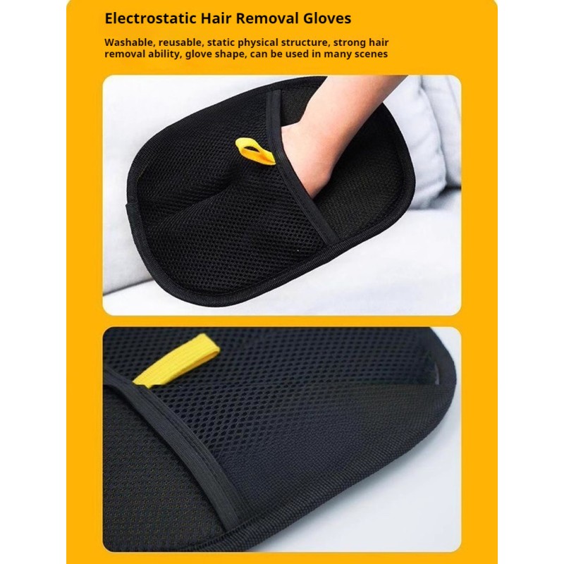 Pet Hair Brush Manufacturer - Durable High Density Teeth Gloves Feature for Cats Dogs