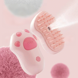 Pet Grooming Tool Supplier - New Cute Eco-Friendly 3-in-1 Electric Spray Comb
