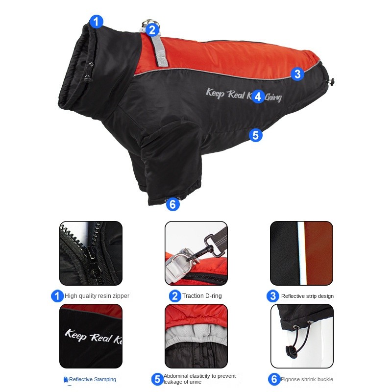 Winter Dog Clothes Manufacturer - Cross-Border New Solid Thickened Warm Polar Fleece