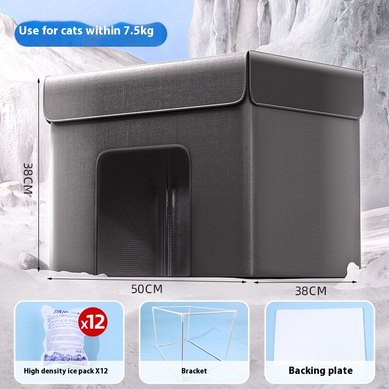 Portable Cooling Mat Supplier - Summer Cooling Artifact Zipper Small Animals Ice Nest