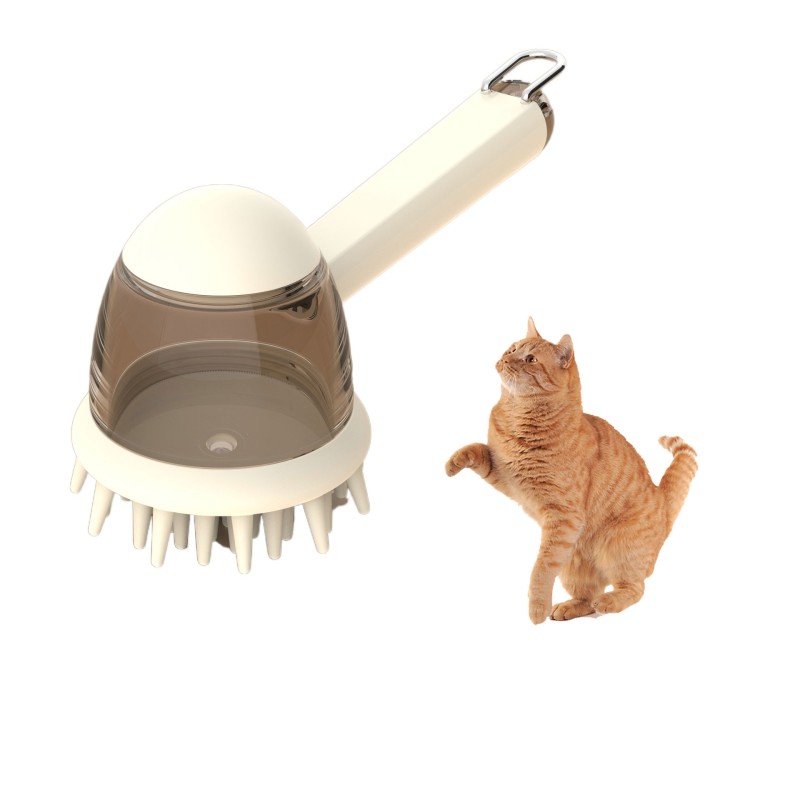 100% Silicone Brush Supplier - Soft Dog Bath Brush Easy-to-Clean Grooming